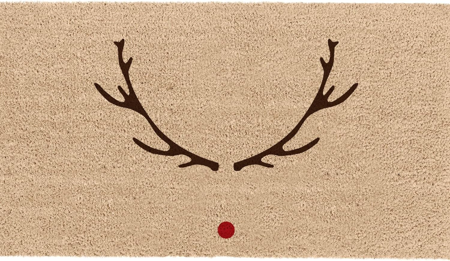 Theodore Magnus Natural Coir Doormat with Non-Slip Backing - 17 x 30 - Outdoor / Indoor - Natural... | Amazon (US)