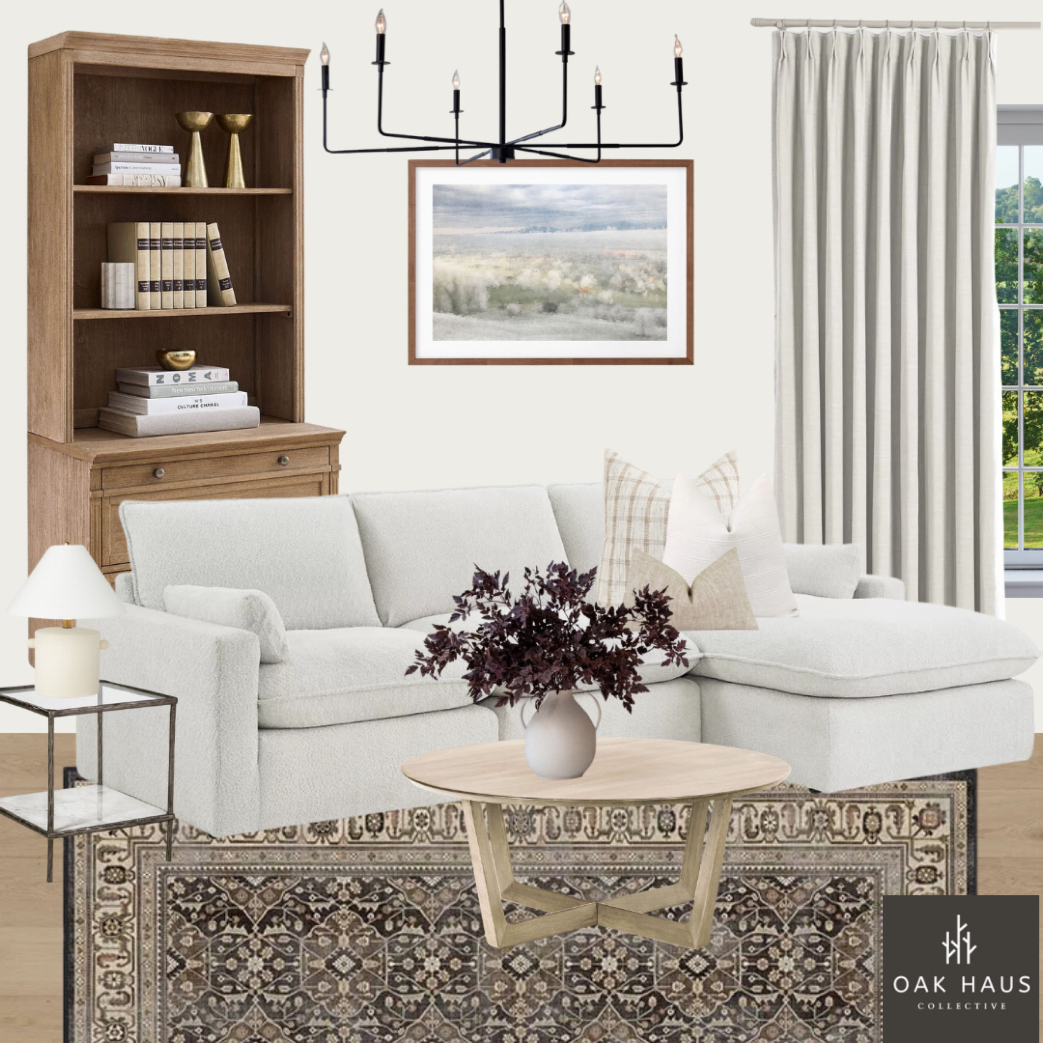 Modern Living Room

Use our code “OAKHAUS” for 8% off your twopage curtains! 


Modern organic, living room design, living room inspo, living room sofa, living room chairs, sectional, coffee table, end table, bookshelf, bookcase, living room chandelier, black chandelier, two page curtains, living room curtains, artwork, cove prints, living room art, over the sofa art, florals, fall florals

#LTKstyletip #LTKhome #LTKfamily