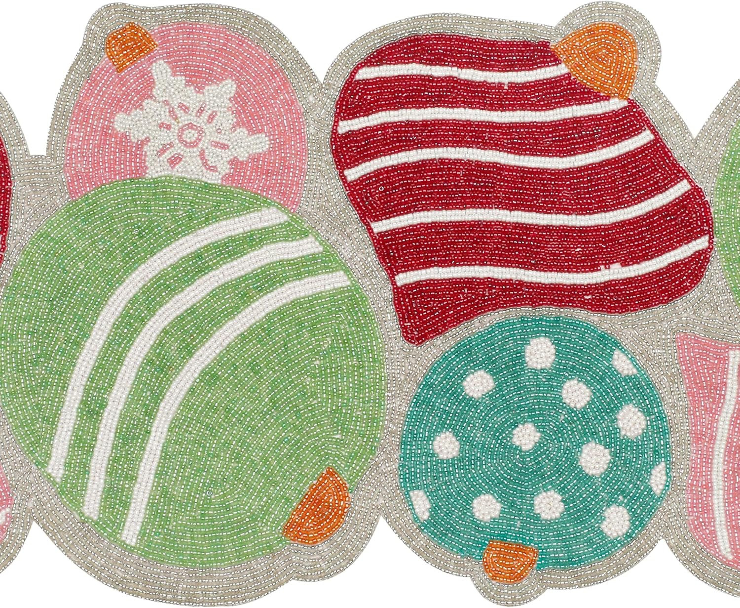 Ziolte Glitz Beaded Table Runner,Decorative Table Runner,Farmhouse Decor Table Runner,Rustic Brid... | Amazon (US)