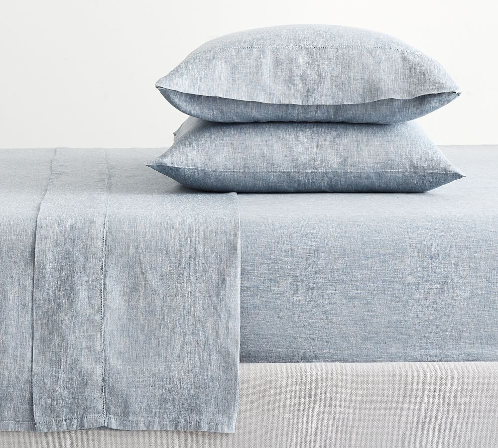Belgian Flax Linen Sheet Set | Pottery Barn (US)
