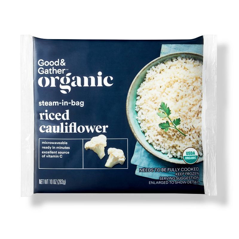 Organic Frozen Riced Cauliflower - 10oz - Good & Gather™ | Target