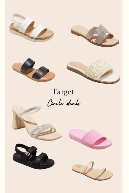 Target deals are here!! Found some cute sandals on sale today only! Soo many suffer styles and for the whole family too! Linked some for women here 

#LTKshoecrush #LTKstyletip #LTKxTarget