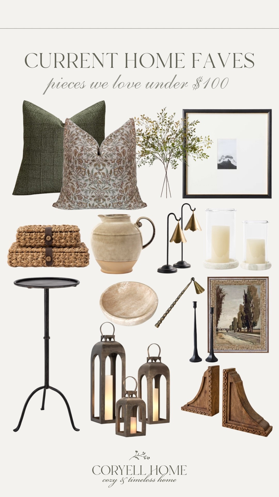 Home finds and favorites I have been loving that are all under $100!! A mix of decor, furniture, florals, textiles and more. 

#LTKFindsUnder100 #LTKStyleTip #LTKHome