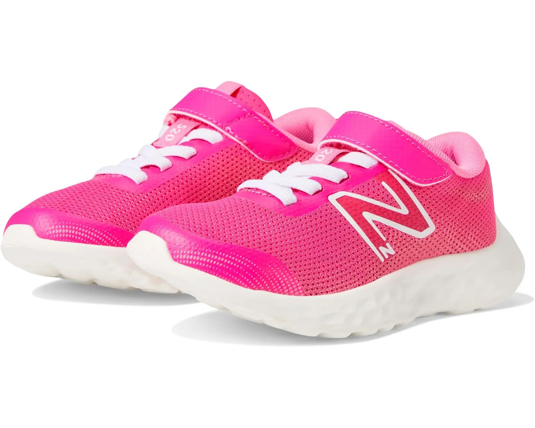New Balance Kids 520v8 Bungee Lace (Little Kid) | Zappos