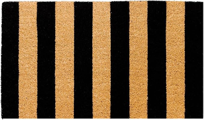 THEODORE MAGNUS Natural Coir Doormat with Non-Slip Backing - 17 x 30 - Outdoor/Indoor - Natural -... | Amazon (US)