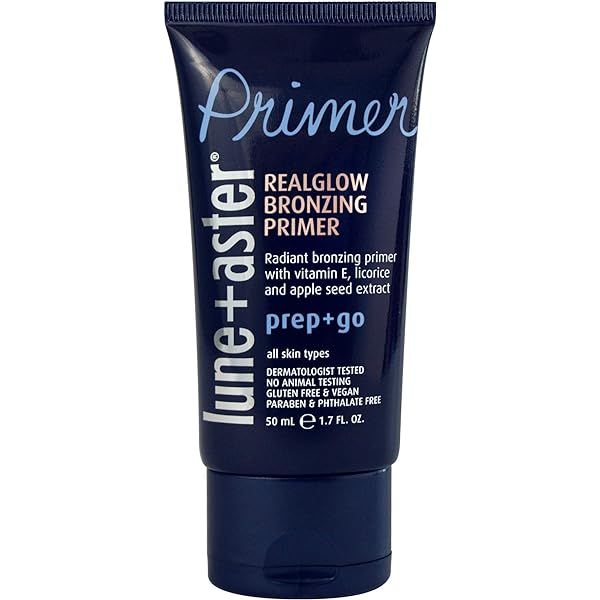 Lune+Aster RealGlow Primer - Complexion-enhancing primer invigorates skin with a luminous glow | Amazon (US)