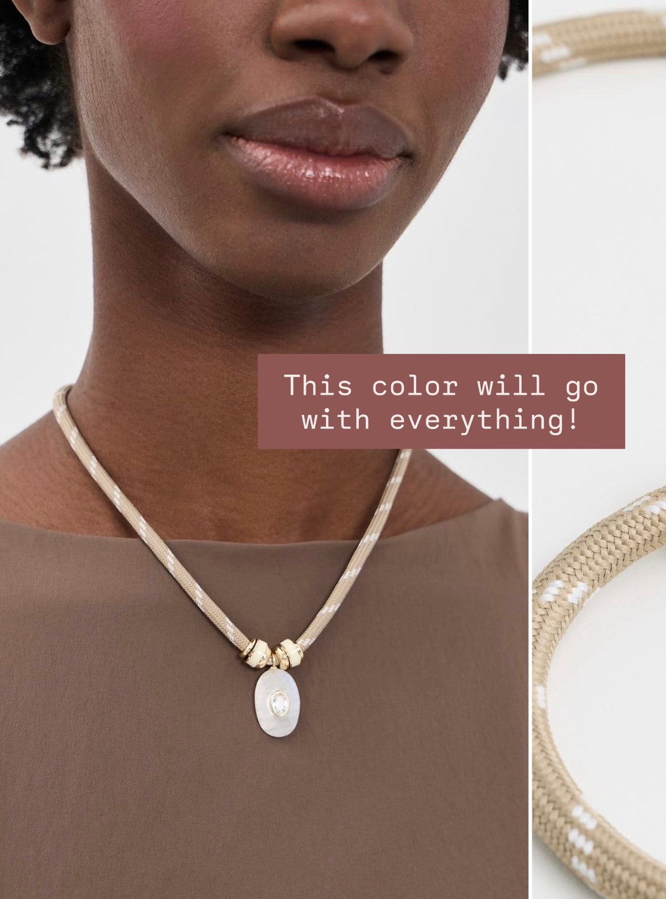 I love a fun necklace, and this one is so cool! It's neutral, so it will go with everything!

Loverly Grey, jewelry, statement necklace, neutral necklace, corded necklace, fall accessories 

 #LTKSeasonal