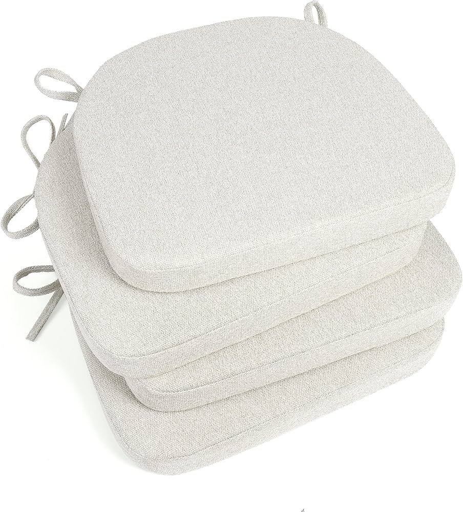 Tromlycs Chair Pads for Dining Chairs Cushions Kitchen 4 Pack Room Seat Indoor U Shaped Non Slip ... | Amazon (US)