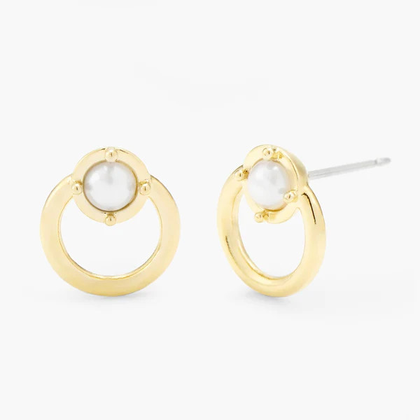 Mia Pearl Earrings | Brook and York
