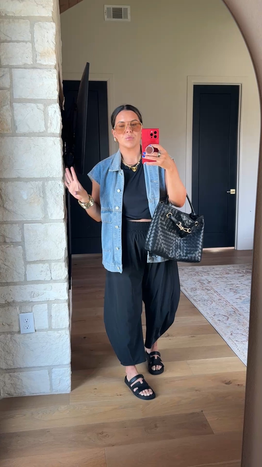 Same base, 2 vests, cutey summer look 
Best pants everrrrr: large
Tank: XL (any black tank will do)
Vests: XL
Sandals: TTS

MIDSIZE TRENDS, Pinterest look, midsize Amazon old navy, finds, comfy casual 

#LTKStyleTip #LTKFindsUnder50 #LTKMidsize

#LTKFindsUnder50 #LTKMidsize #LTKStyleTip

#LTKMidsize #LTKStyleTip #LTKFindsUnder50