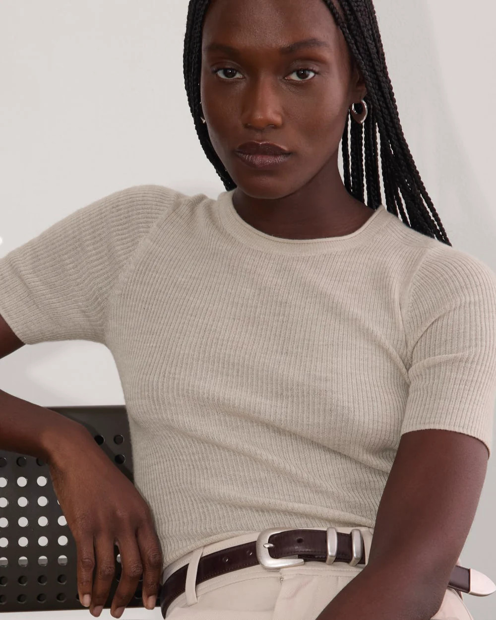 The Sweater Tee in Ultrasoft Merino | Everlane