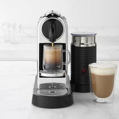 Nespresso Citiz Espresso Machine with Aeroccino 3 Milk Frother | Williams-Sonoma