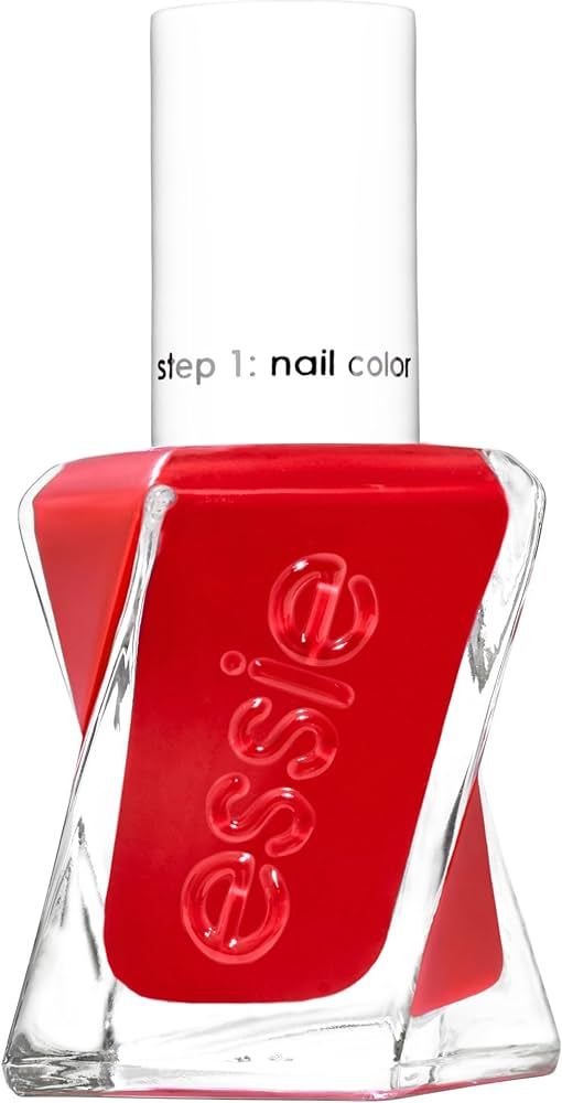 Essie Gel Couture Long-Lasting Nail Polish, 8-Free Vegan, Scarlet Red, Rock The Runway, 0.46 fl o... | Amazon (US)