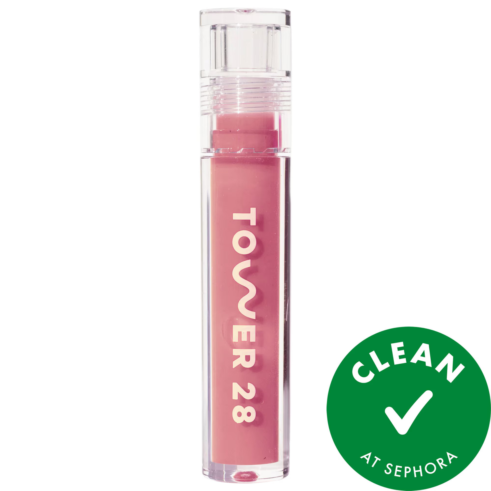 Tower 28 Beauty ShineOn Lip Jelly Hydrating Non-Sticky Lip Gloss Pistachio 0.13 oz/ 3.9 mL | Sephora (US)