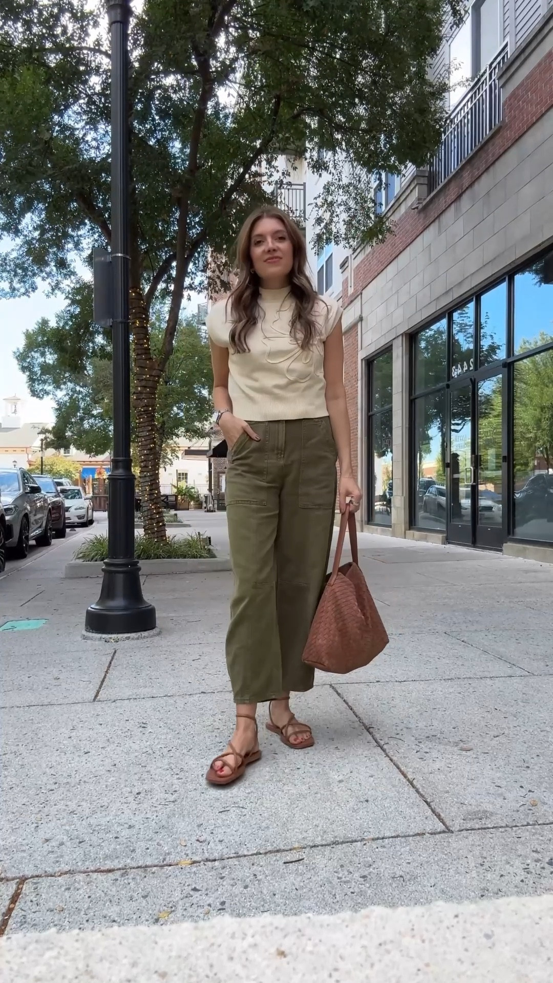 Cool mom casual outfit idea. Over 35 outfits. Barrel pants in a size 4 (only $32!) and sweater in a size small. Both tts! 

#LTKFindsUnder50 #LTKFindsUnder100 #LTKOver40