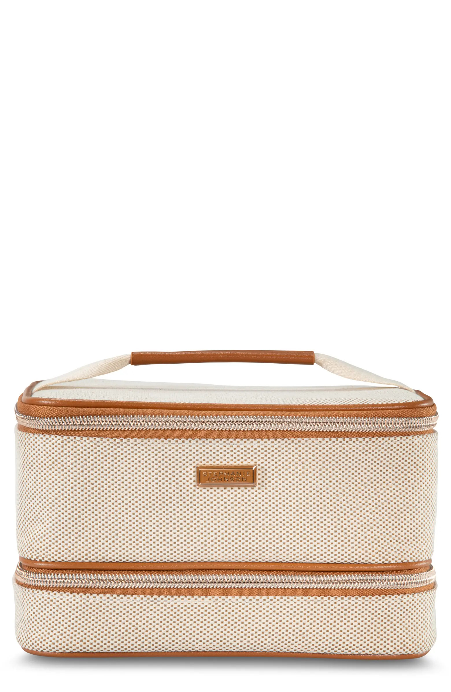 Paros Coconut Jenny Train Cosmetics Case | Nordstrom