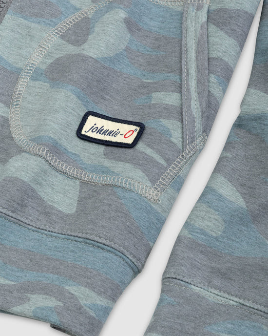 Avry Jr. Camo Full Zip Hoodie | johnnie O