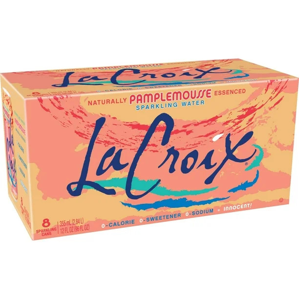 LaCroix Pamplemousse Sparkling Water - 8pk/12 fl oz Cans, 8 / Pack (Quantity) - Walmart.com | Walmart (US)