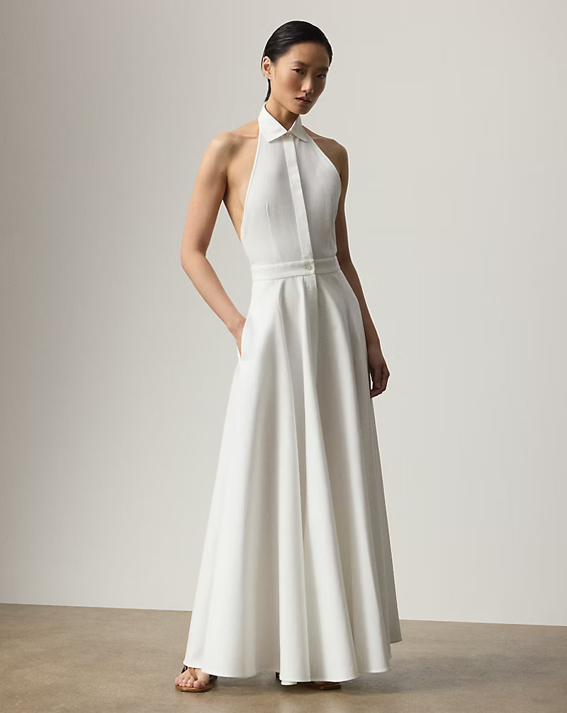 Eldred Cotton Piqué Day Dress | Ralph Lauren (UK)