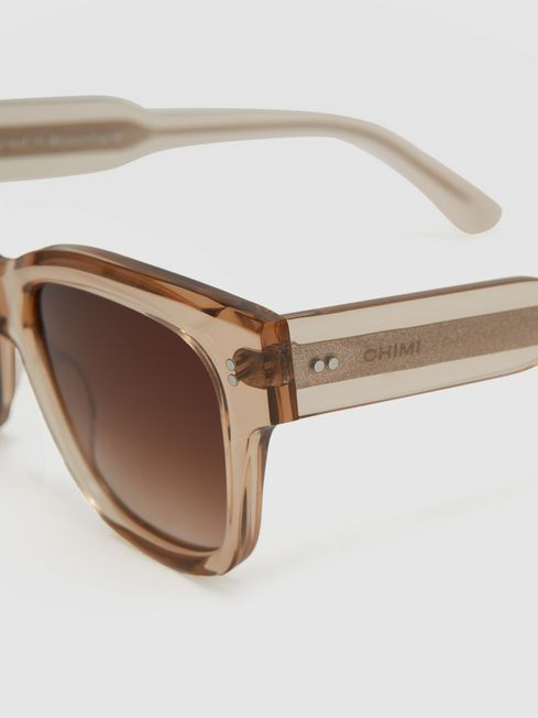 Chimi Large Frame Acetate Sunglasses | Reiss UK