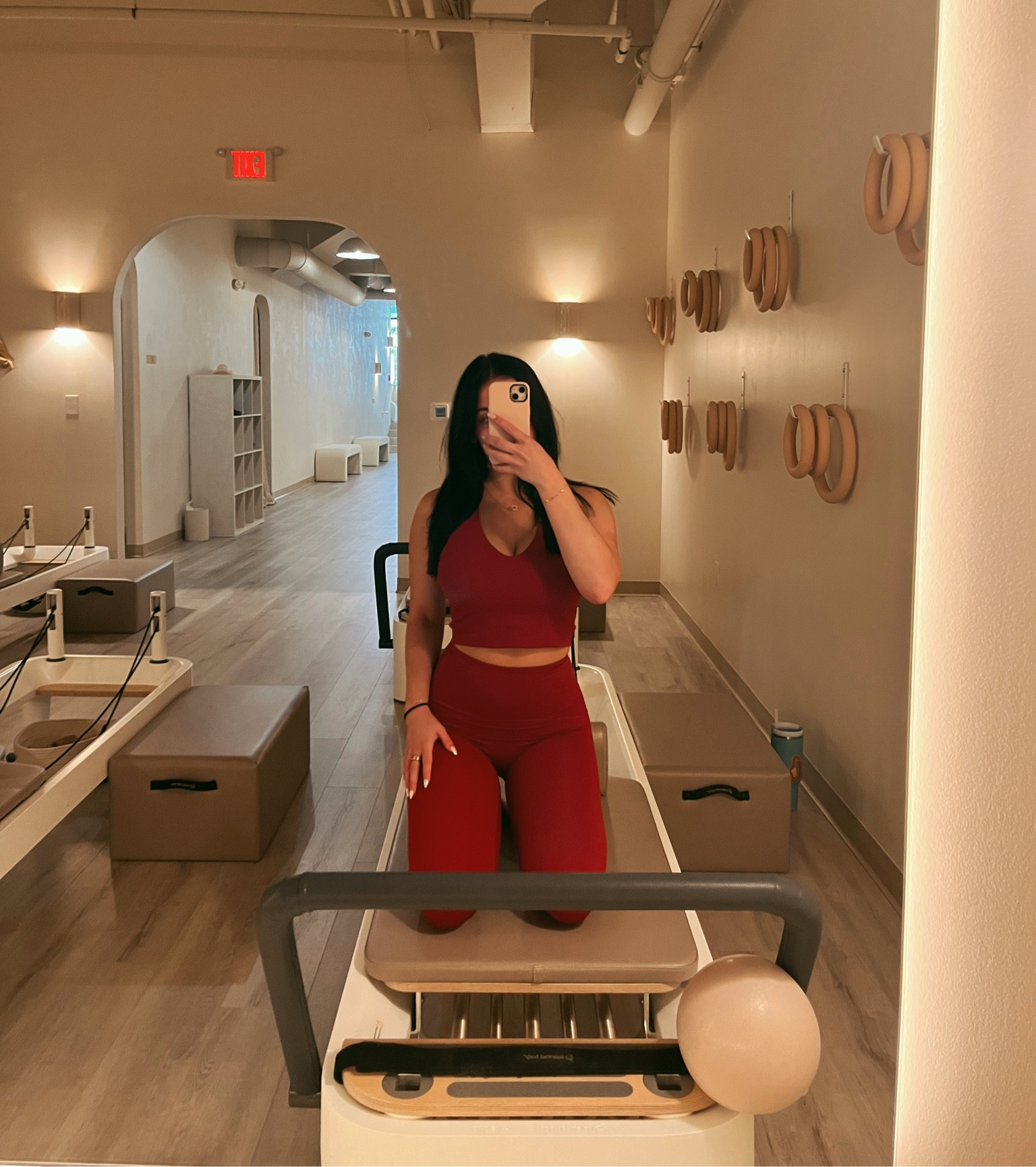 superrrr flattering set for pilates 🩰🌹

#LTKfit