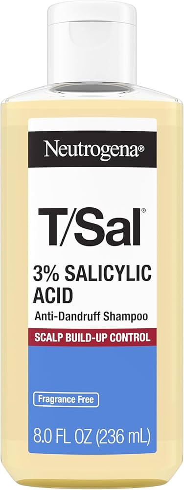 Neutrogena T/Sal 3% Salicylic Acid Anti-Dandruff Shampoo, Controls Scalp Build-Up & Relieves Itch... | Amazon (US)