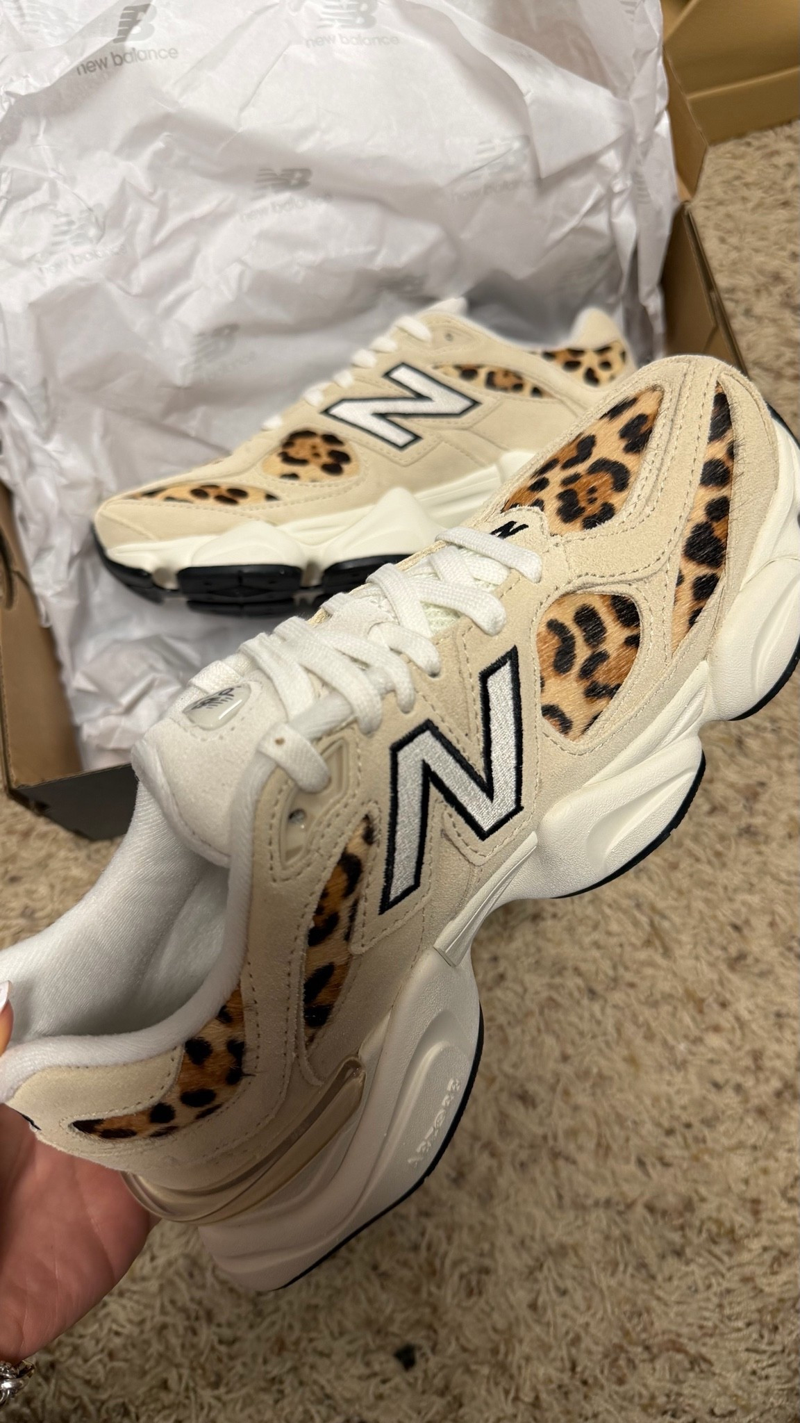 NEW New Balance 9060 animal print colorway. Love! Animal print is always a neutral

#LTKootd #LTKOver40 #LTKActive