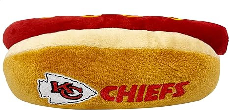 Pets First NFL Kansas City Chiefs HOT Dog Plush Dog & CAT Squeak Toy - Cutest HOT-Dog Snack Plush... | Amazon (US)