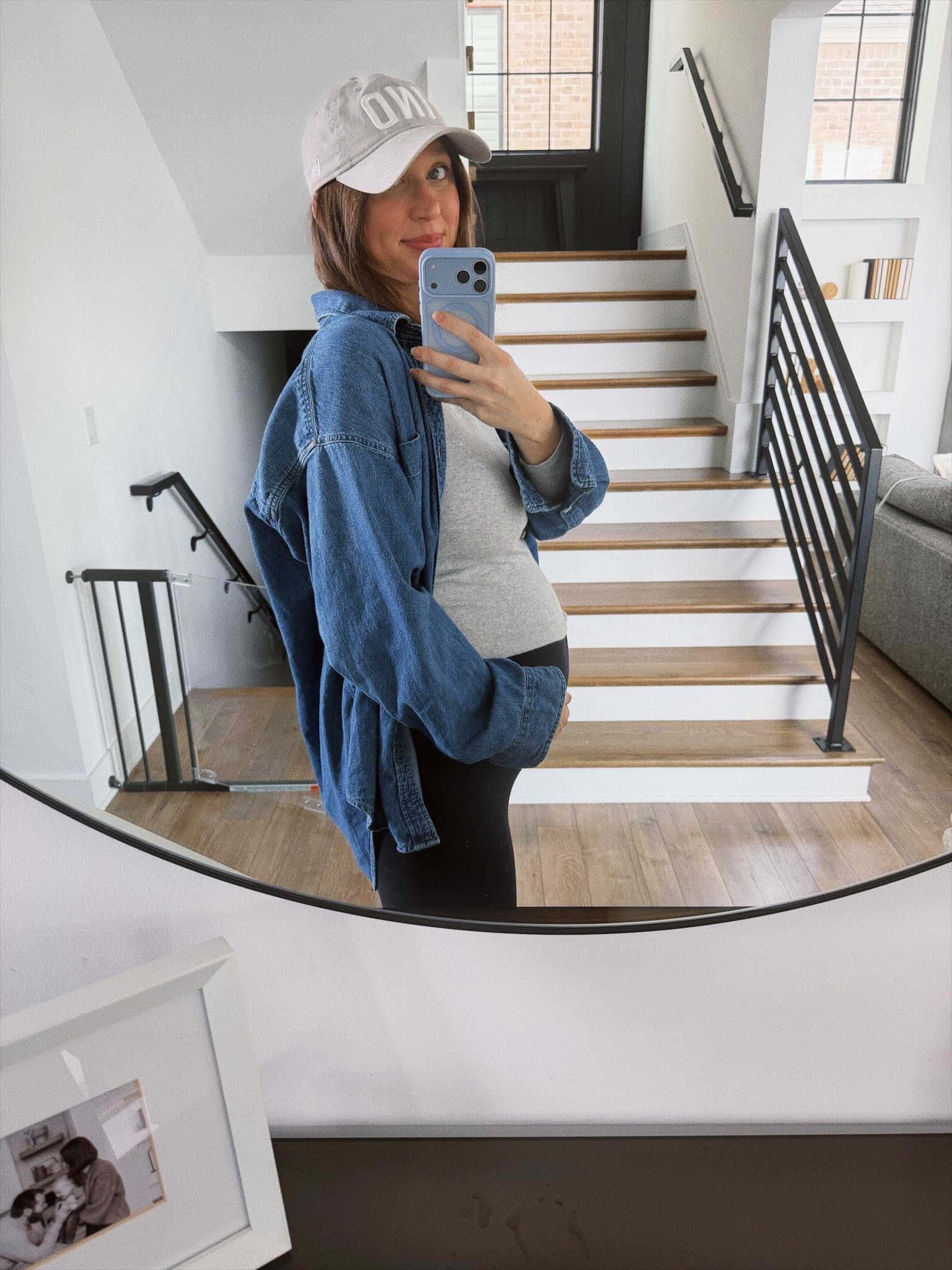 At this point this is just becoming my pregnancy uniform! I swear by the maternity leggings, they feel just like my lululemon ones! 

#LTKmomlife #LTKTall #LTKBump