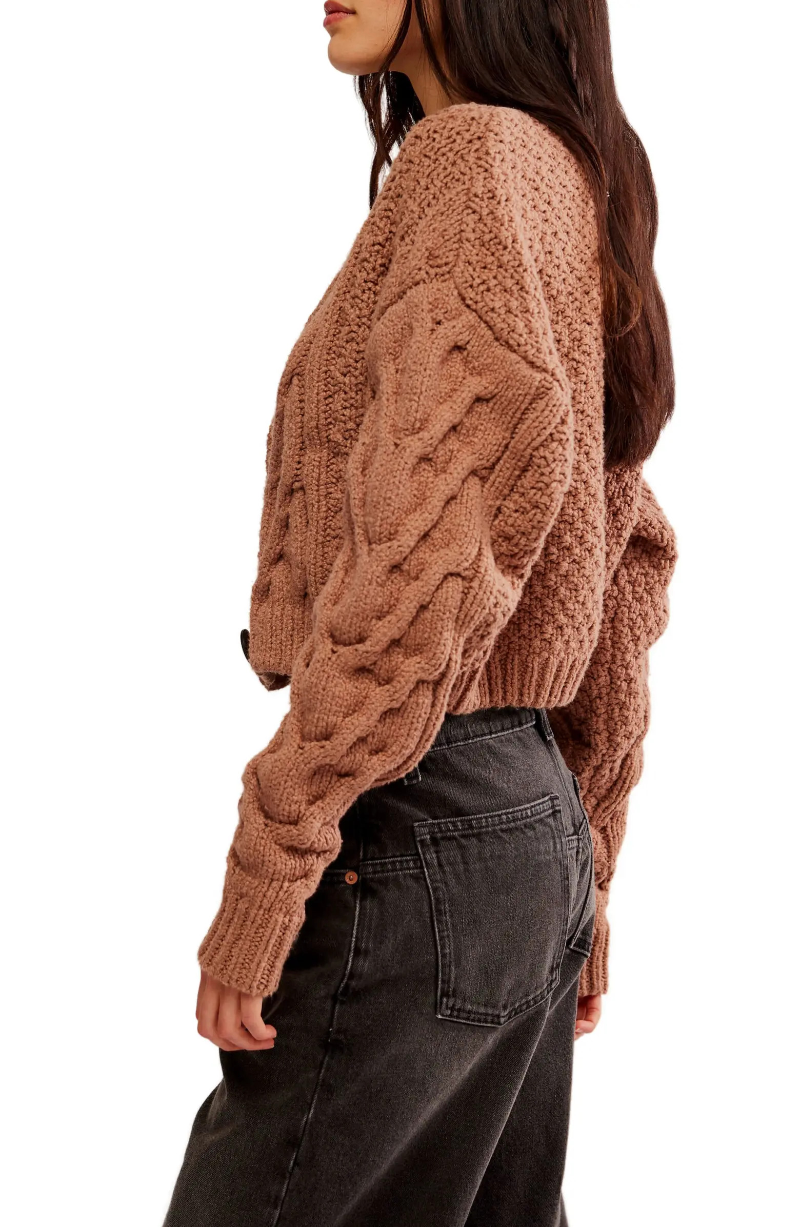 Bonfire Cable Knit Cardigan | Nordstrom