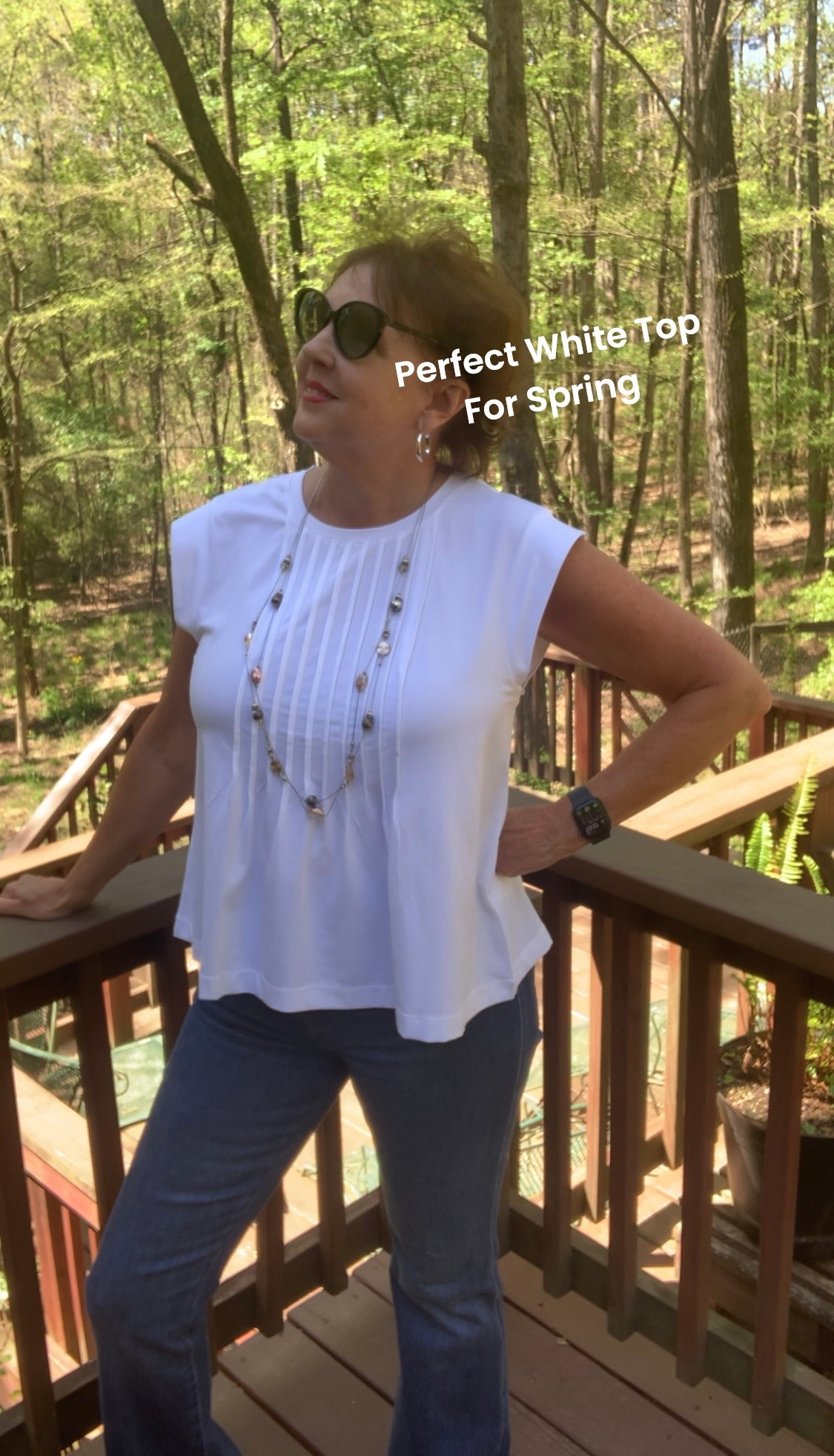 This sweet Pintuck top from Lands End is ideal for Spring and Summer.  And it’s available in other colors too!🩵💙
They run TTS- I’m wearing a medium, and I love it paired with my Spanx jeans💙

You can follow me for more Fashion Inspiration.

#ltkover40
#ltkmidsize


#LTKootd #LTKSeasonal #LTKdayinmylife
