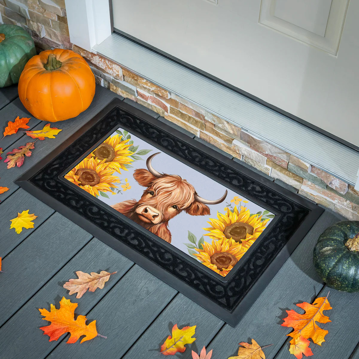 22X10” FLOCKED COIRSASSAFRAS MAT | My Evergreen
