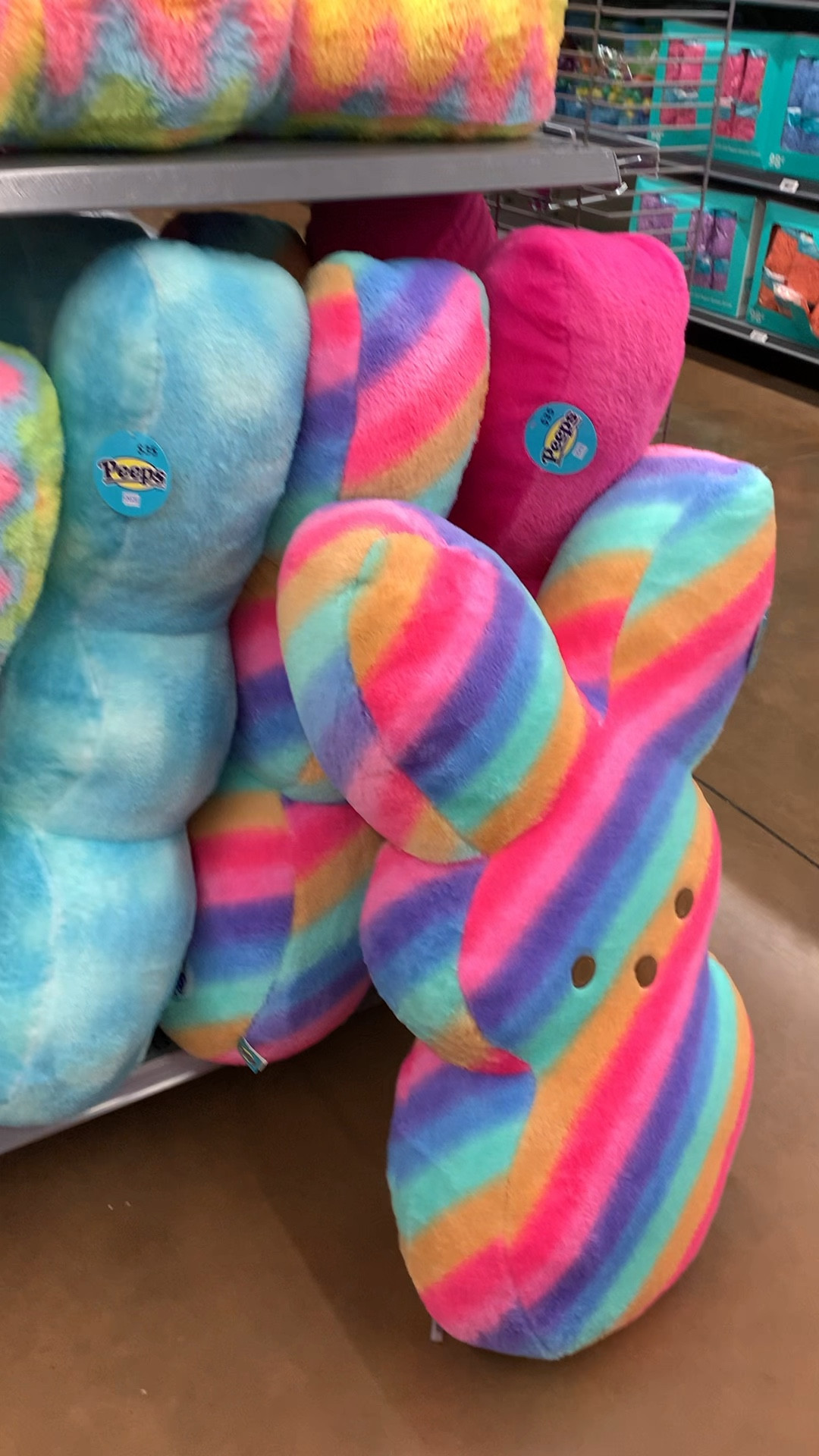 MASSIVE Peeps Stuffed Bunnies 🐰✨😍 jumbo plush peeps toy, multiple colors to choose from!! These are the 42” peeps 🐣but they have 36” and 24” as well, and some even smaller!

Linked as many size options as I could so you can use for Easter basket stuffers too! 
#easterbasket #easterbunny #peeps #peepsstuffedanimal #easterplushtoy

#LTKKids #LTKSeasonal #LTKWatchNow