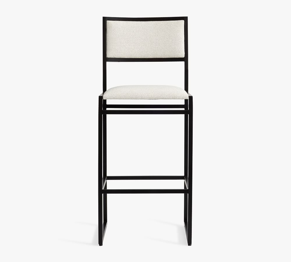 Hardy Upholstered Bar & Counter Stools | Pottery Barn (US)