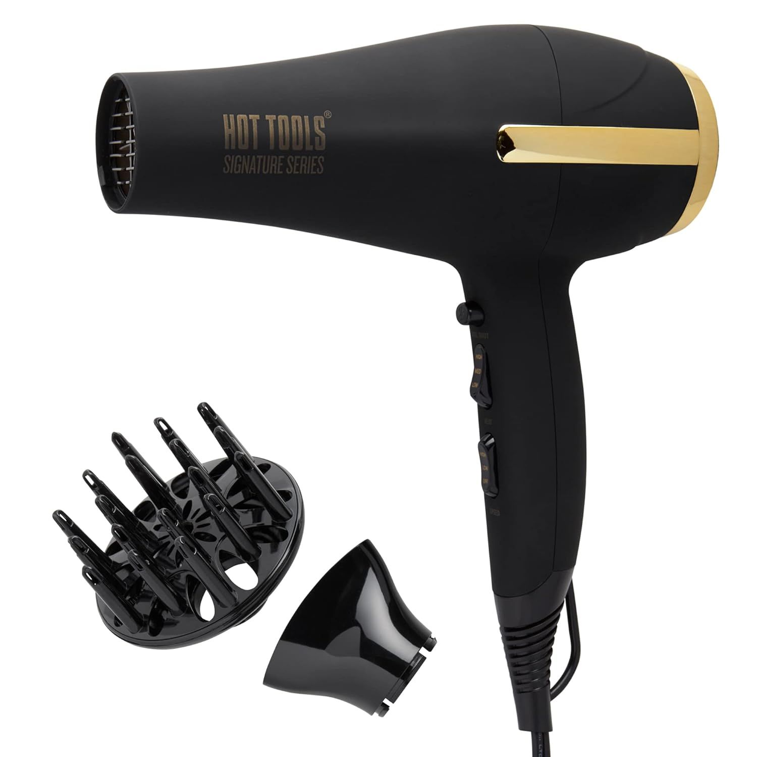 Hot Tools Pro Signature Ionic Ceramic Hair Dryer | Lightweight with Professional Blowout Results | Amazon (US)