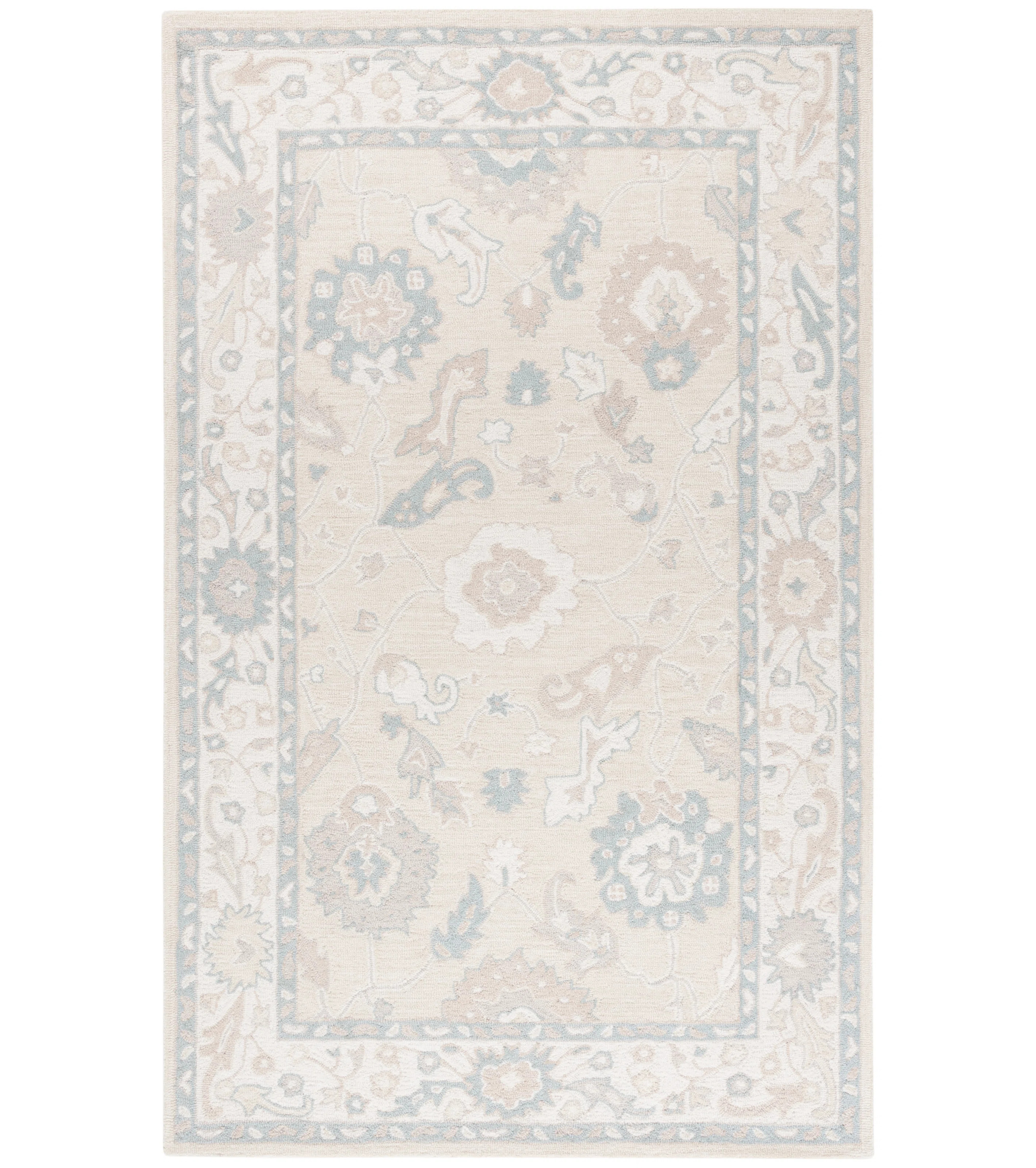 Ebony Hand Tufted Wool Pile Oriental Rug | Wayfair North America