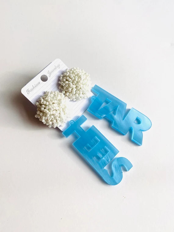 North Carolina Tarheels Earrings Jewelry Birthday Gift for Her - Etsy | Etsy (US)