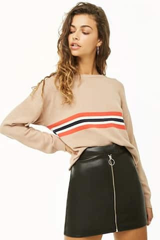 Ribbed Striped Sweater | Forever 21 (US)