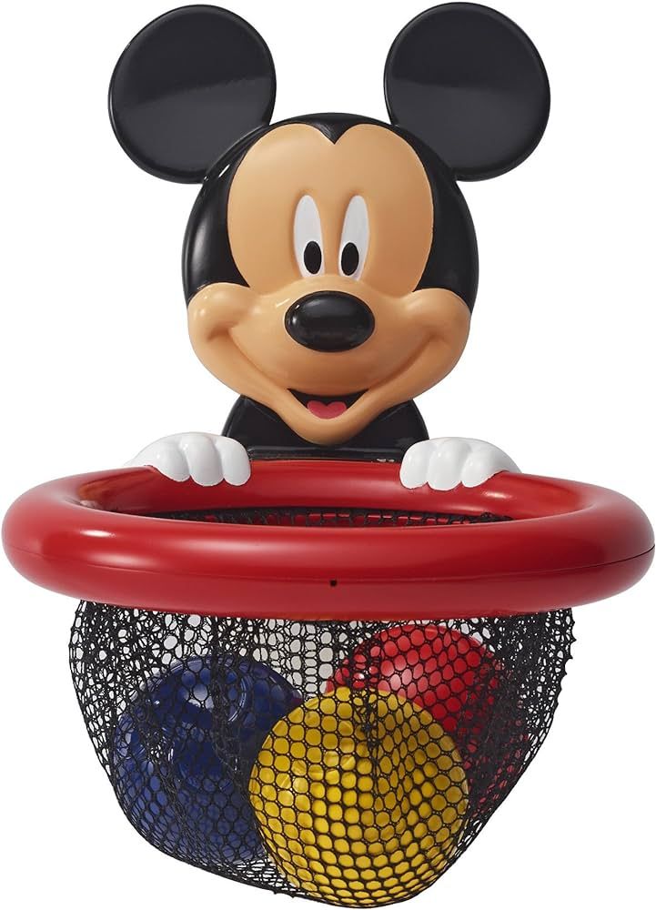 The First Years Disney Mickey Mouse Shoot and Store Baby Bath Toy - Baby Toys for Bathtub, Pool, ... | Amazon (US)