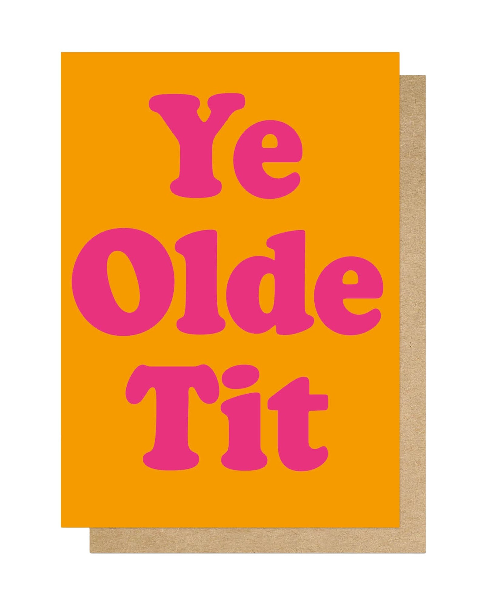 Ye Olde Tit Birthday Card | Oliver Bonas | Oliver Bonas (Global)