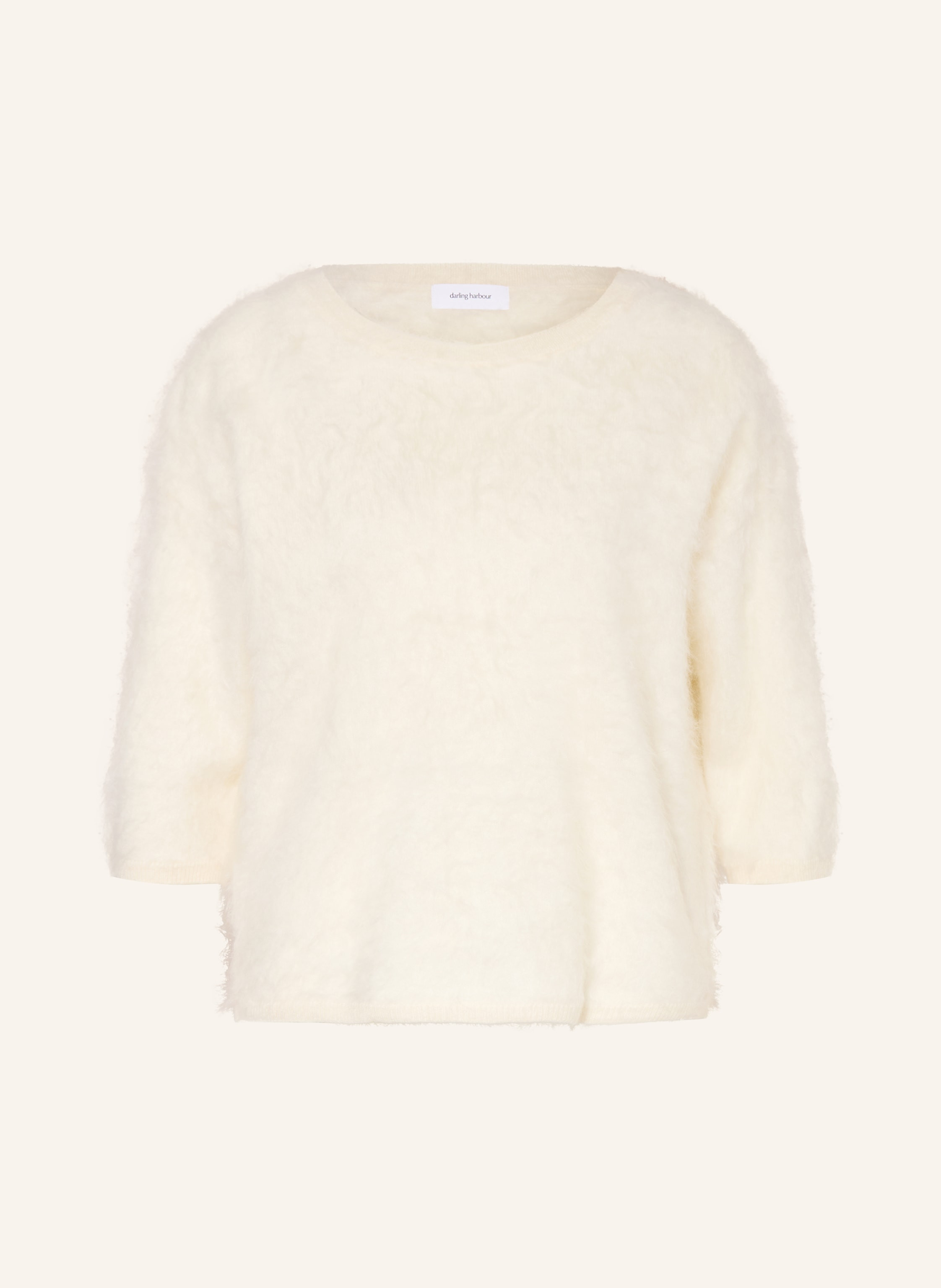 darling harbour Cashmere-Pullover mit 3/4-Arm in creme | Breuninger (DACH)