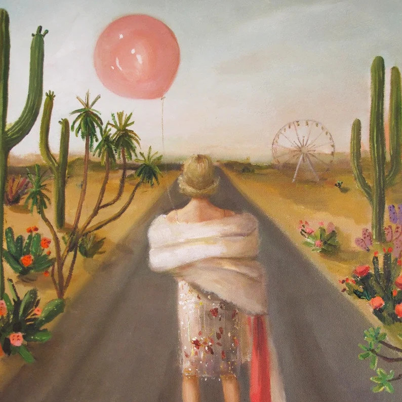 Lady Luck. Art Print. Janet Hill Studio | Etsy (US)