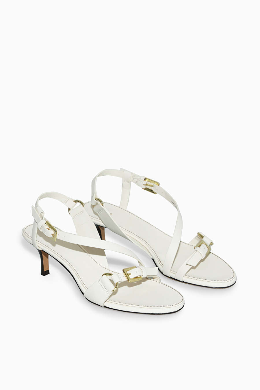 BUCKLED STRAPPY HEELED SANDALS | COS (US)