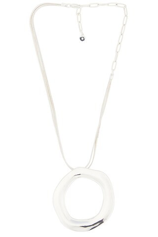 Ettika Pendant Necklace in Silver from Revolve.com | Revolve Clothing (Global)