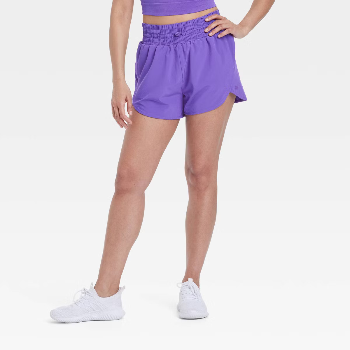 Women's Flex Woven High-Rise Shorts 3" - All In Motion™ | Target