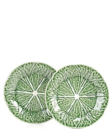 Southern Living Cabbage Salad Plates Set of 2 - Green | Dillard's