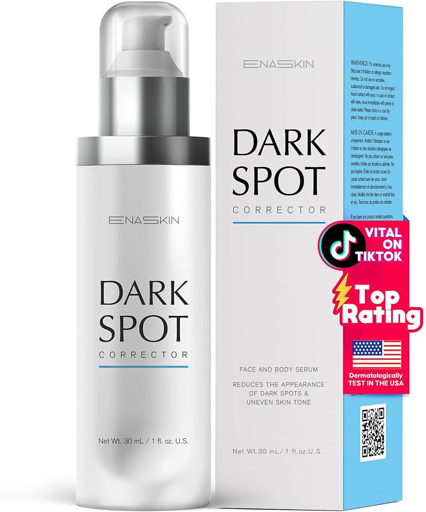 EnaSkin Dark Spot Remover Face & Body Serum: Age Spot Sun Spot Freckles Melasma Brown Spot - Adva... | Amazon (US)