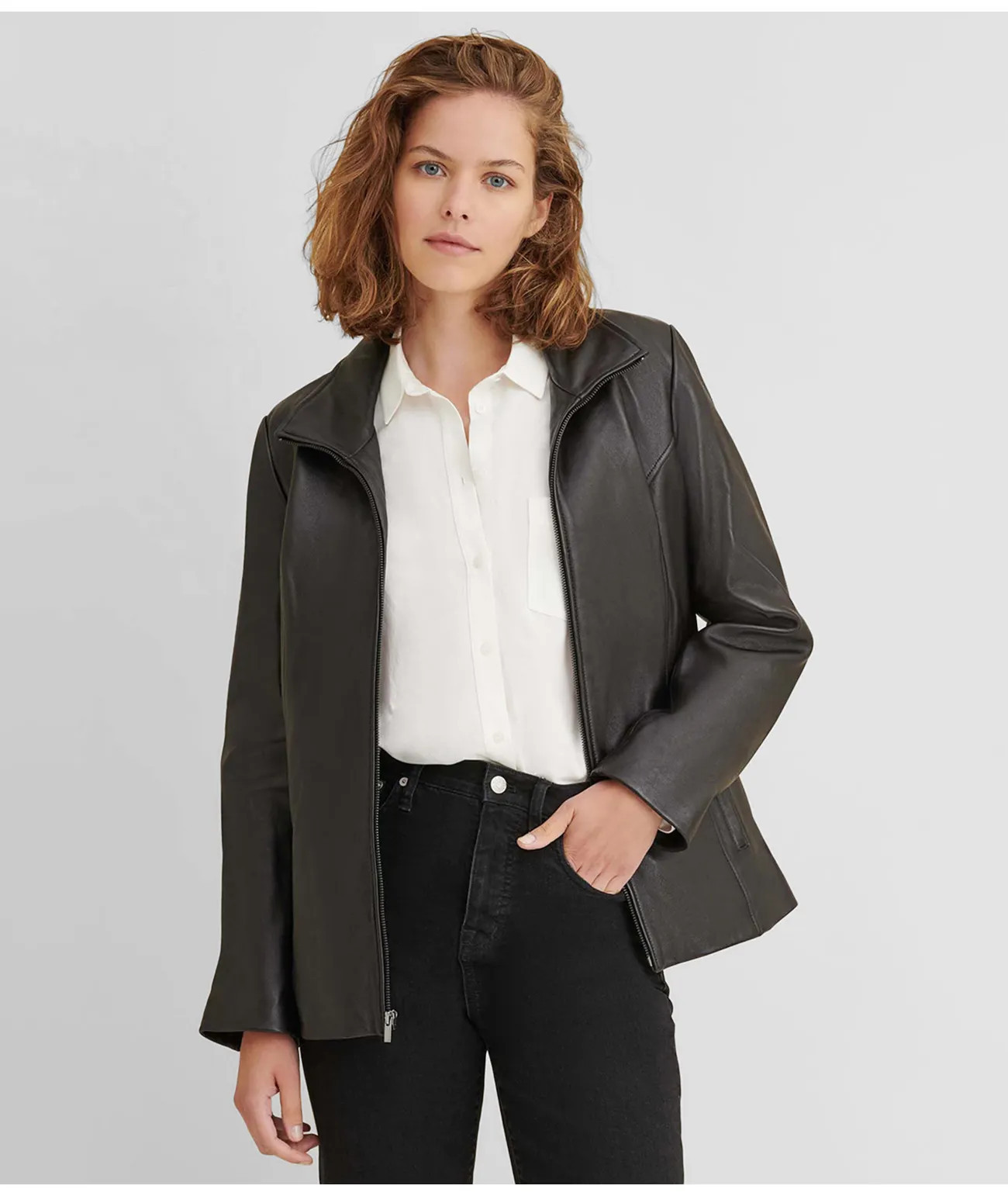 Natalie Thinsulate Leather Jacket | Wilsons Leather