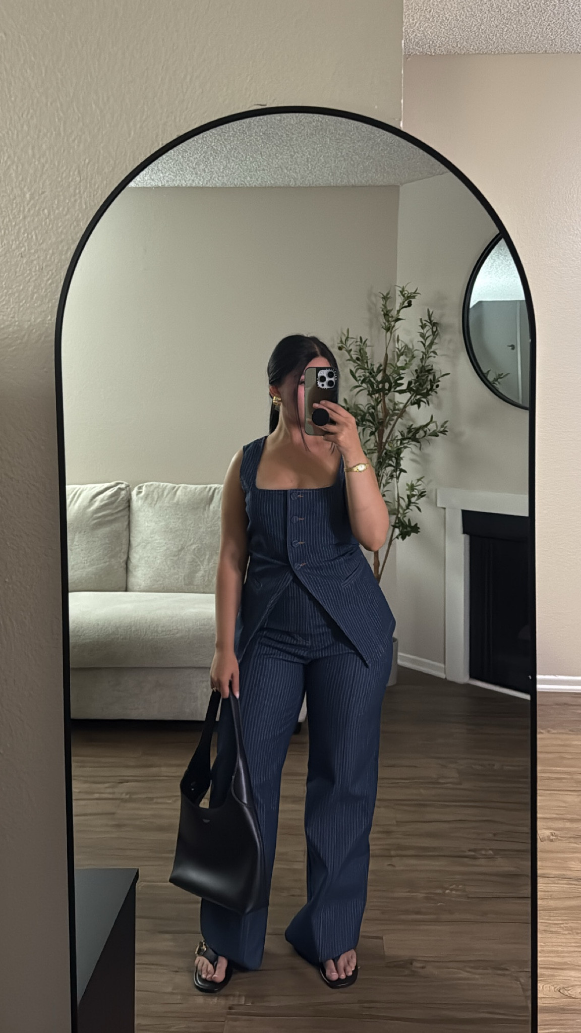 wearing a size small in both top & bottom, bottoms are definitely long for my short girls, will need to hem 🤍

#LTKPetite #LTKStyleTip #LTKFindsUnder50