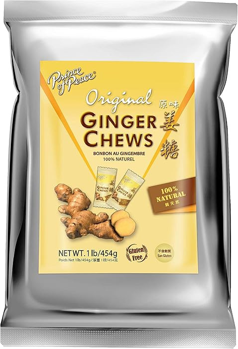 Prince of Peace Original Ginger Chews, 1 lb. \u2013 Candied Ginger \u2013 Candy Pack \u2013 Ginge... | Amazon (US)